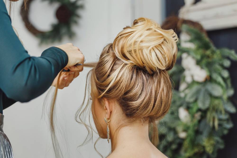 chignon mariage